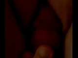 Rubbing Her Pussy With his Shaft